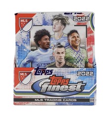 2022 Topps Finest MLS Soccer Hobby Box